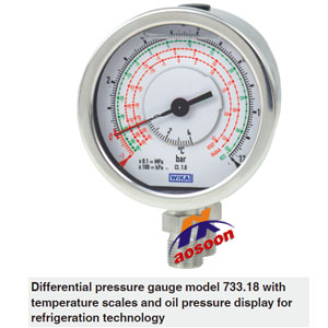  德国wika 732.18差压表 733.18wika差压表 西安奥信wika差压表